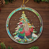 Merry Christmas To My Best Friends - Bestie Personalized Custom Ornament - Acrylic Custom Shaped - Christmas Gift For Best Friends, BFF, Sisters