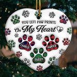 Custom Name Pet Memorial Christmas Gifts - Personalized Ceramic Ornament