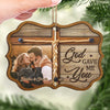 Custom Photo You're My Kind Of Perfect - Couple Personalized Custom Ornament - Wood Benelux Shaped - Christmas Gift For Husband Wife, Anniversary