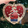 With You, Forever Isn’t Long Enough - Couple Personalized Custom Ornament - Wood Custom Shaped - Christmas Gift For Husband Wife, Anniversary