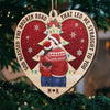 With You, Forever Isn’t Long Enough - Couple Personalized Custom Ornament - Wood Custom Shaped - Christmas Gift For Husband Wife, Anniversary