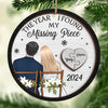 Your Love Is My Greatest Treasure - Couple Personalized Custom Ornament - Wood Custom Shaped - Christmas Gift For Husband Wife, Anniversary