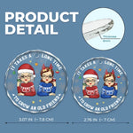 Christmas Friendship Gifts for Best Friends - Glass Ornament