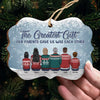 Christmas Is Even More Special When Spent With My Siblings - Family Personalized Custom Ornament - Wood, Acrylic Benelux Shaped - Christmas Gift For Family Members, Siblings, Brothers, Sisters