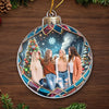 Custom Photo Always There For Each Other - Family Personalized Custom Ornament - Acrylic Custom Shaped - Christmas Gift For Family Members, Siblings, Brothers, Sisters