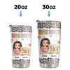 The Best Therapist Has Fur And Four Legs - Dog & Cat Personalized Custom 3D Inflated Effect Printed Tumbler - Christmas Gift For Pet Owners, Pet Lovers