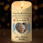 Custom Photo Memorial Tribute - Personalized LED Candle