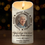 Custom Photo Memorial Gifts - Personalized LED Candle