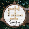 Grandmas Make The Holidays Magical - Family Personalized Custom Ornament - Wood Custom Shaped - Christmas Gift For Grandma