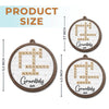 Grandmas Make The Holidays Magical - Family Personalized Custom Ornament - Wood Custom Shaped - Christmas Gift For Grandma