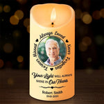 Custom Photo Memorial Tribute Gifts - Personalized LED Candle