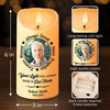 Custom Photo Greatly Loved, Deeply Missed - Memorial Personalized Custom LED Candle - New Arrival, Christmas Gift, Sympathy Gift For Family Members