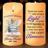 Custom Photo In Loving Memory - Memorial Personalized Custom LED Candle - Christmas Gift, Sympathy Gift, New Arrival Gift For Family Members
