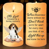 Custom Photo This Light Remains As A Loving Memory - Memorial Personalized Custom LED Candle - New Arrival, Sympathy Gift, Christmas Gift For Pet Owners, Pet Lovers