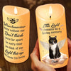 Custom Photo This Light Remains As A Loving Memory - Memorial Personalized Custom LED Candle - New Arrival, Sympathy Gift, Christmas Gift For Pet Owners, Pet Lovers