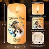 Custom Photo No Longer By My Side But Forever In My Heart - Memorial Personalized Custom LED Candle - Sympathy Gift, Christmas Gift, New Arrival Gift For Pet Owners, Pet Lovers