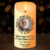 Custom Photo Forever In Our Hearts - Memorial Personalized Custom LED Candle - New Arrival, Christmas Gift, Sympathy Gift For Family Members