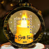 Family Is The Heartbeat Of Christmas - Family Personalized Custom Candlelight Lantern Ornament - Christmas Gift For Family Members