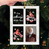 Custom Photo Cardinals Appear When Angels Are Near - Memorial Personalized Custom Ornament - Acrylic Custom Shaped - Sympathy Gift, Christmas Gift For Family Members