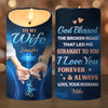 I Love You Forever And Always - Couple Personalized Custom LED Candle - Christmas Gift For Husband Wife, Anniversary