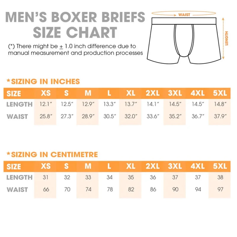 Custom Photo Laughter Lasts Longer Than Any Fancy Gift - Funny Personalized Custom Boxer Briefs, Men's Boxers - Christmas Gift For Boyfriend, Husband, Anniversary
