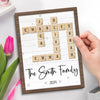 The Warmth Of Family Gatherings - Family Personalized Custom 2-Layered Wooden Plaque With Stand - Christmas Gift For Family Members