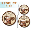 Custom Photo I Found My Missing Piece - Couple Personalized Custom Ornament - Wood Custom Shaped - Christmas Gift For Husband Wife, Anniversary