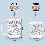 Custom Name Long Distance Friend Gifts - Personalized Mugs