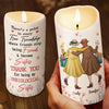 Forever And Always, My Bestie - Bestie Personalized Custom LED Candle - Christmas Gift For Best Friends, BFF, Sisters