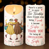 Forever And Always, My Bestie - Bestie Personalized Custom LED Candle - Christmas Gift For Best Friends, BFF, Sisters