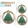 A Family Is The Sparkle On The Christmas Tree Of Life - Family Personalized Custom Ornament - Wood Custom Shaped - Christmas Gift For Family Members