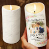 Custom Photo We Have A Forever Type Of Love - Couple Personalized Custom LED Candle - Christmas Gift For Husband Wife, Anniversary