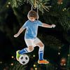 Custom Photo Brighten Your Tree With This Ornament - Personalized Custom Ornament - Acrylic Custom Shaped - Christmas Gift For Sport Lovers, Sport Players