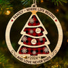 The True Meaning Of Christmas Is Found In Our Hearts - Family Personalized Custom Ornament - Wood Custom Shaped - Christmas Gift For Family Members