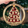 The True Meaning Of Christmas Is Found In Our Hearts - Family Personalized Custom Ornament - Wood Custom Shaped - Christmas Gift For Family Members