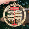 Together We Make A Family - Family Personalized Custom Ornament - Wood Custom Shaped - Christmas Gift For Family Members