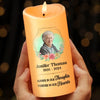 Custom Photo You Are Not Missed - Memorial Personalized Custom LED Candle - Sympathy Gift, Christmas Gift For Family Members