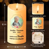 Custom Photo You Are Not Missed - Memorial Personalized Custom LED Candle - Sympathy Gift, Christmas Gift For Family Members