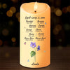 You Are My Favorite Flower - Bestie Personalized Custom LED Candle - Christmas Gift For Best Friends, BFF, Sisters