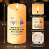 Friends Are Like Stars - Bestie Personalized Custom LED Candle - Christmas Gift For Best Friends, BFF, Sisters