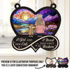 Everyone Is Taught That Angels Have Wings - Memorial Personalized Window Hanging Suncatcher - Sympathy Gift For Pet Owners, Pet Lovers