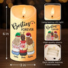 Thank You For Being My Sista - Bestie Personalized Custom LED Candle - Christmas Gift For Best Friends, BFF, Sisters