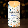 Distance Means So Little When Someone Means So Much - Bestie Personalized Custom 3D Inflated Effect Printed LED Candle - Christmas Gift For Best Friends, BFF, Sisters