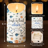 Distance Means So Little When Someone Means So Much - Bestie Personalized Custom 3D Inflated Effect Printed LED Candle - Christmas Gift For Best Friends, BFF, Sisters