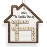 Custom Name Christmas Family Gifts - Personalized Ornament