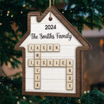 Custom Name Christmas Family Gifts - Personalized Ornament