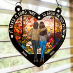 Custom Name Best Friend Gifts - Personalized Suncatcher Ornament