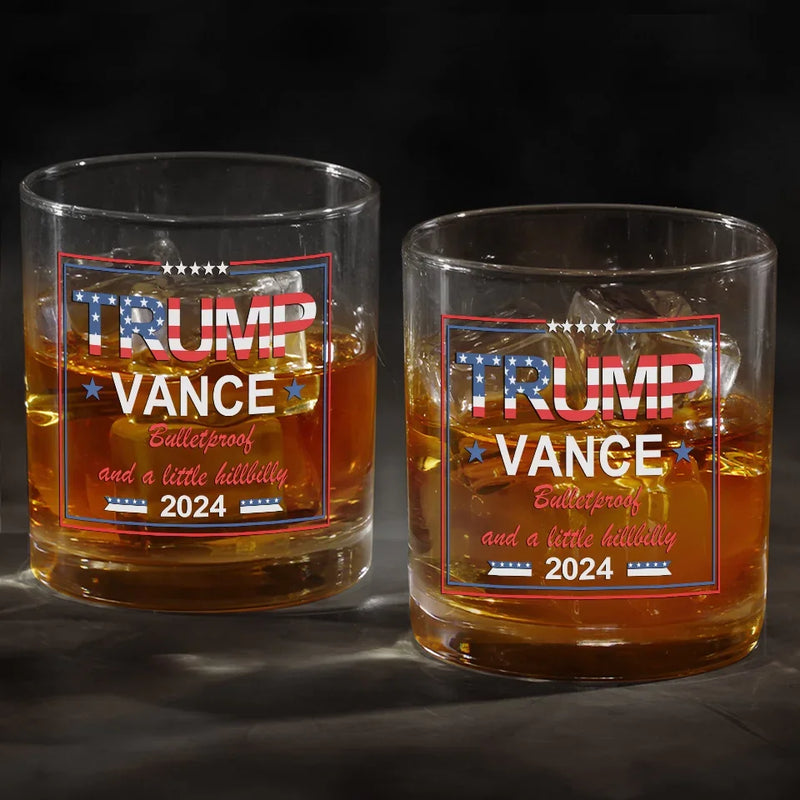 Celebrate The Bond That Unites Us All - US Election Whiskey Glass - Gift For Conservative Supporters