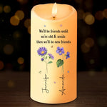 Custom Name Funny Best Friend Gifts - Personalized LED Candle
