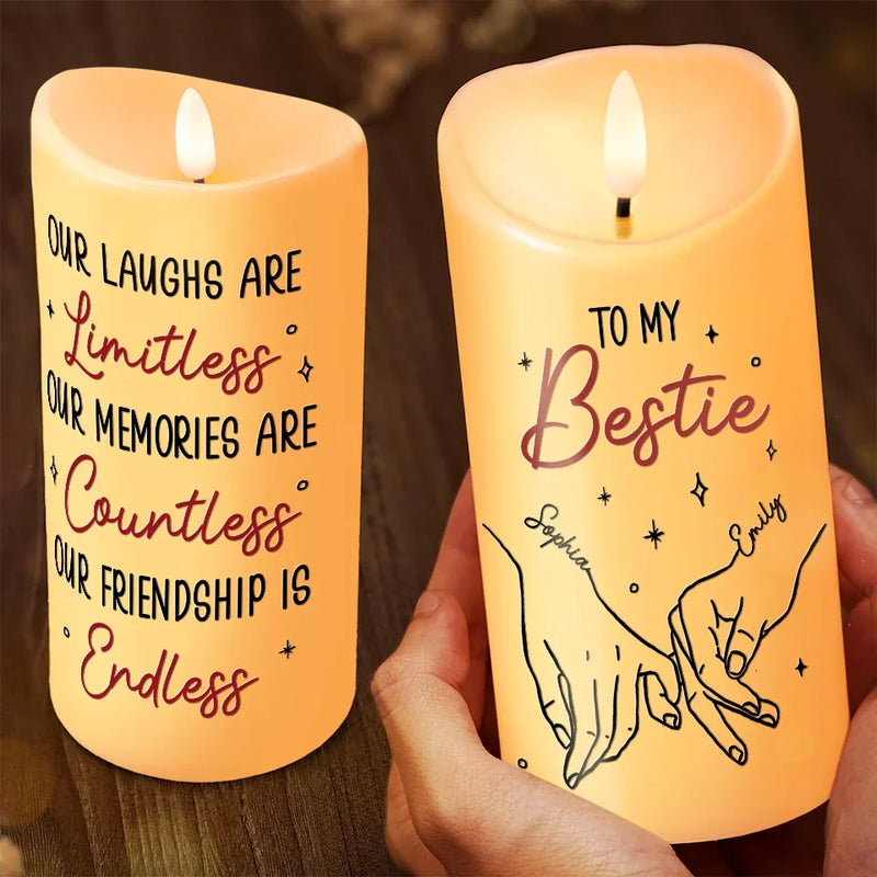 Bestie Friendship Gift - LED Candle